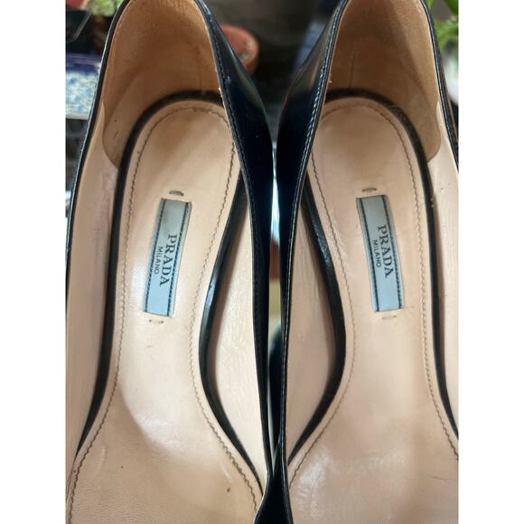 PRADA $950 Platform 4” Pumps - Picture 6 of 12